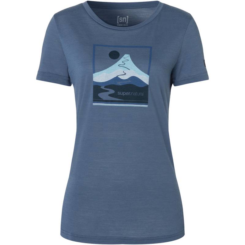 Super.Natural Damen Trace Hill T-Shirt von Super.Natural