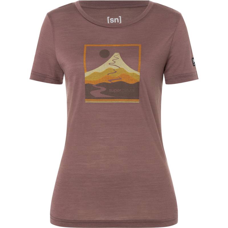 Super.Natural Damen Trace Hill T-Shirt von Super.Natural