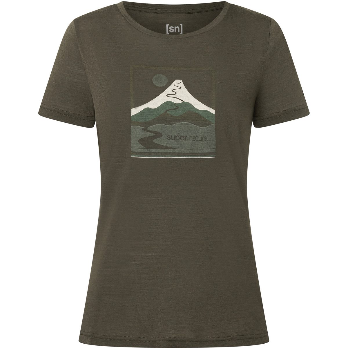 Super.Natural Damen Trace Hill T-Shirt von Super.Natural