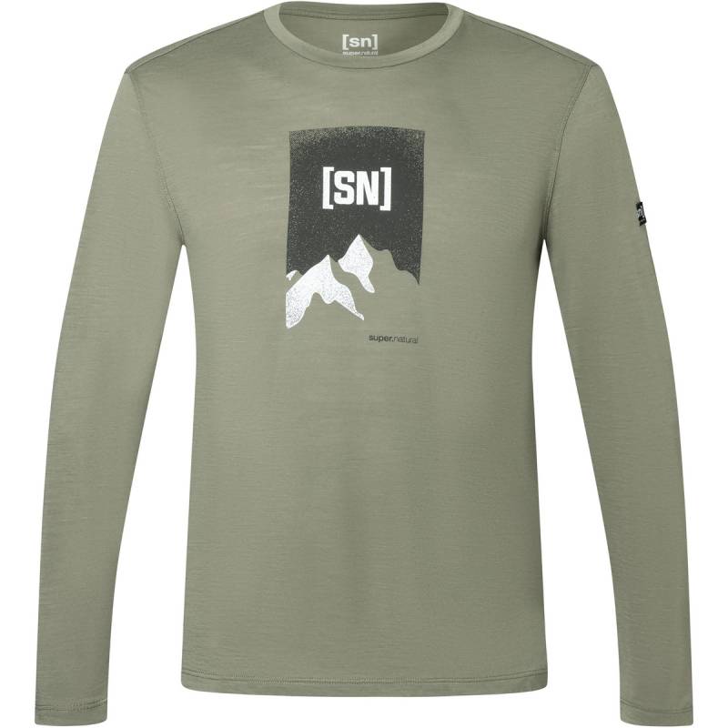 Super.Natural Herren 2 Pitch Longsleeve von Super.Natural