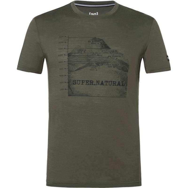 Super.Natural Herren 7 Peaks T-Shirt von Super.Natural