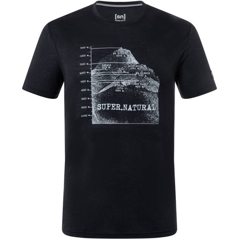 Super.Natural Herren 7 Peaks T-Shirt von Super.Natural