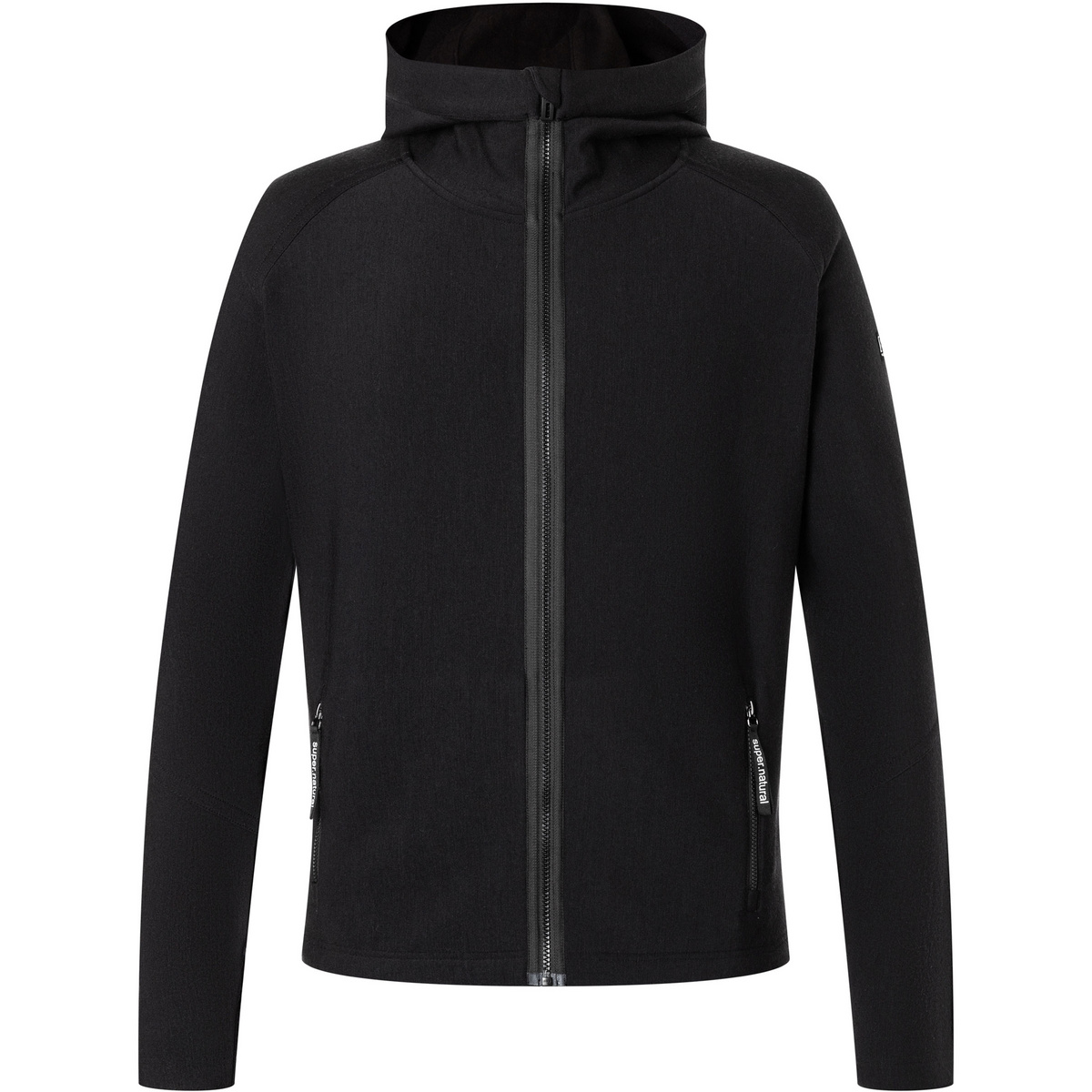 Super.Natural Herren Alpine Active Zip Hoodie Jacke von Super.Natural