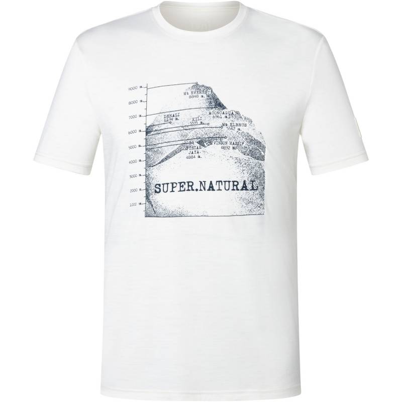 Super.Natural Herren Bio J 7 Peaks T-Shirt von Super.Natural