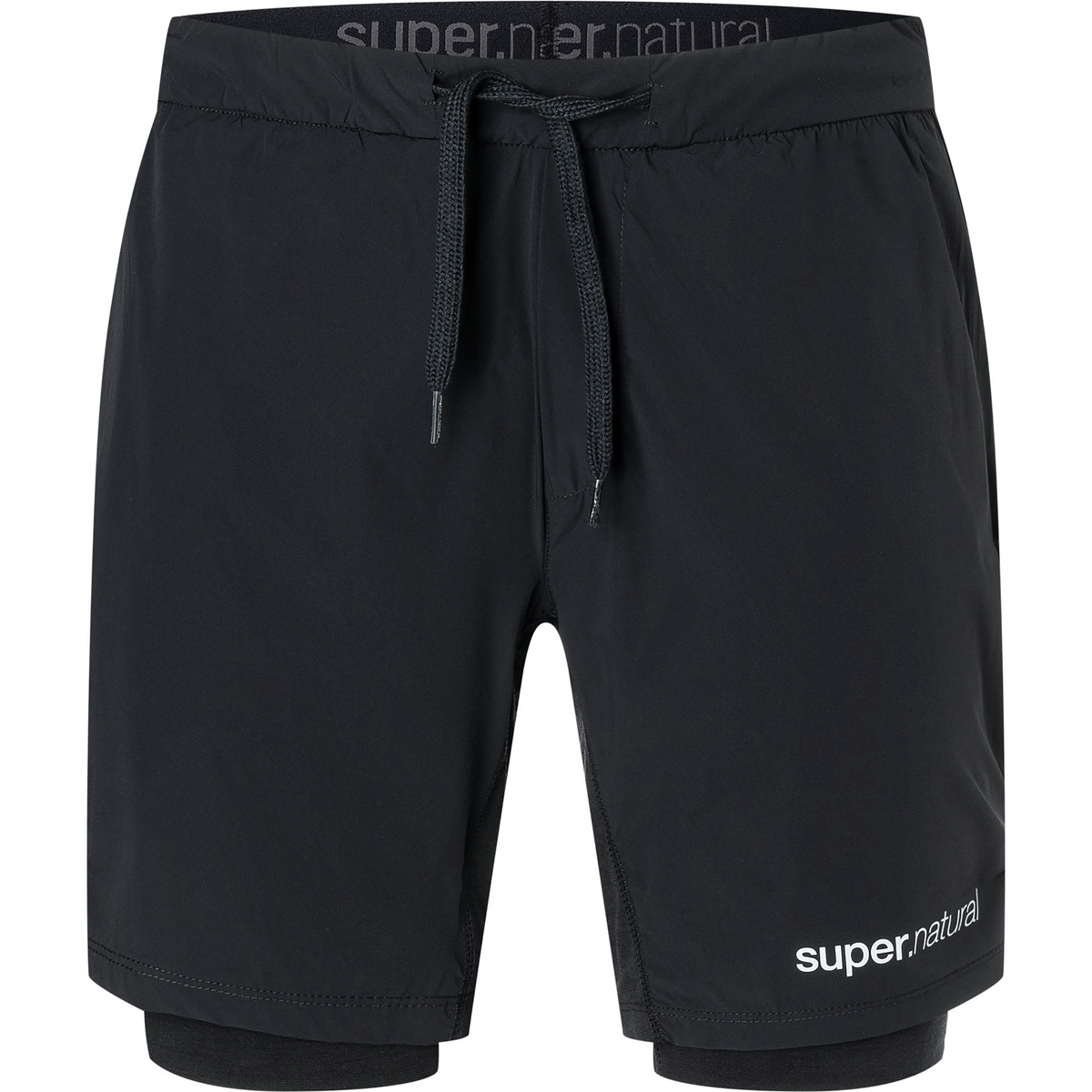 Super.Natural Herren Double Layer Shorts Super.Natural Herren Double Layer Shorts von Super.Natural