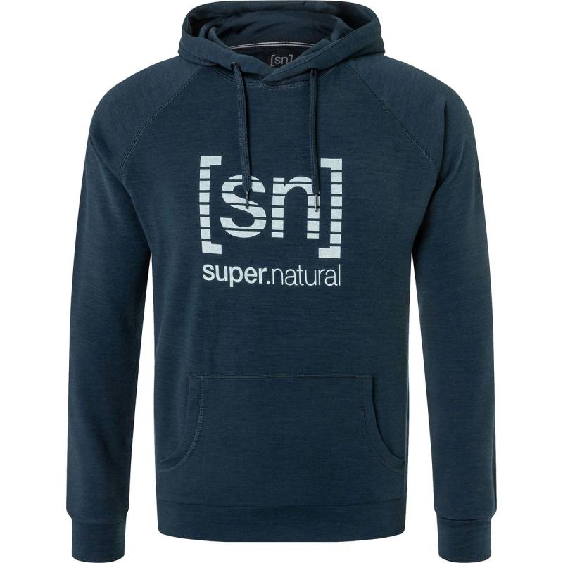 Super.Natural Herren Favourite Grid Hoodie von Super.Natural