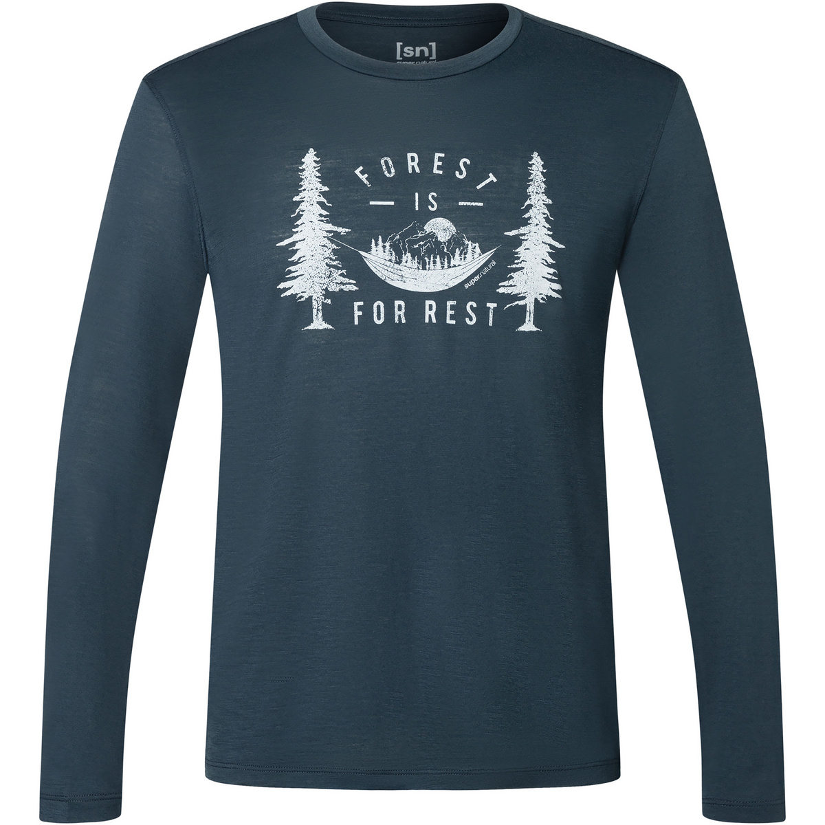 Super.Natural Herren For Rest Longsleeve von Super.Natural