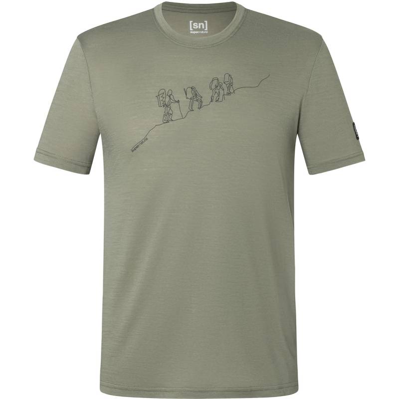 Super.Natural Herren Hiking T-Shirt von Super.Natural