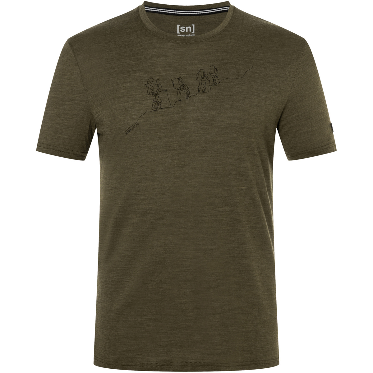 Super.Natural Herren Hiking T-Shirt von Super.Natural