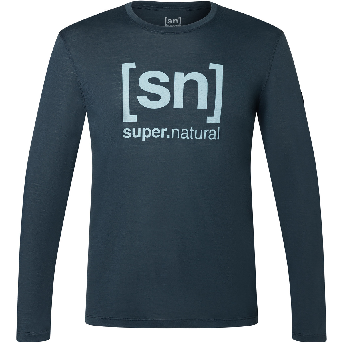 Super.Natural Herren Logo Longsleeve von Super.Natural