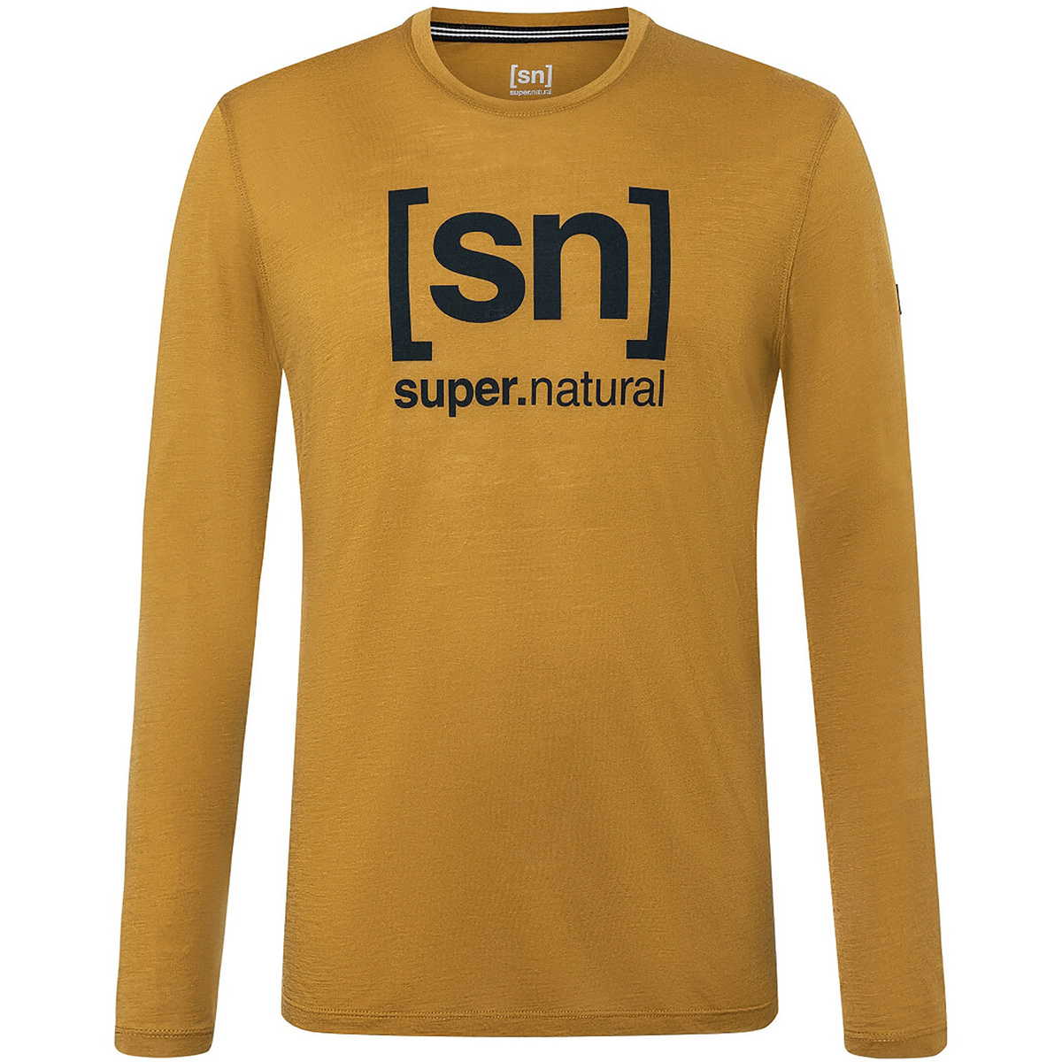 Super.Natural Herren Logo Longsleeve von Super.Natural