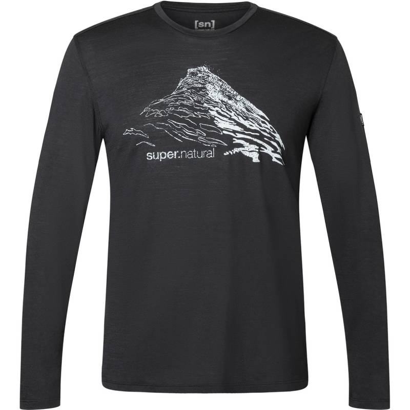 Super.Natural Herren Mountain Rise Longsleeve von Super.Natural