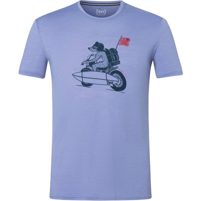 Super.Natural Herren Naked Bear T-Shirt von Super.Natural