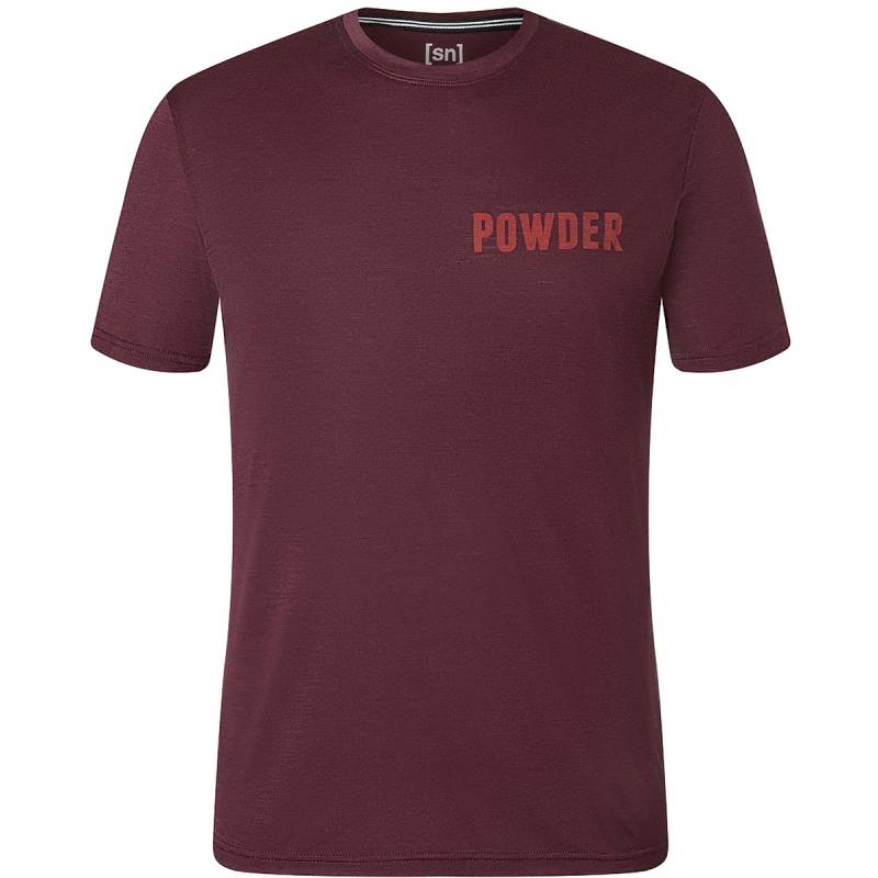 Super.Natural Herren Powder Days T-Shirt von Super.Natural