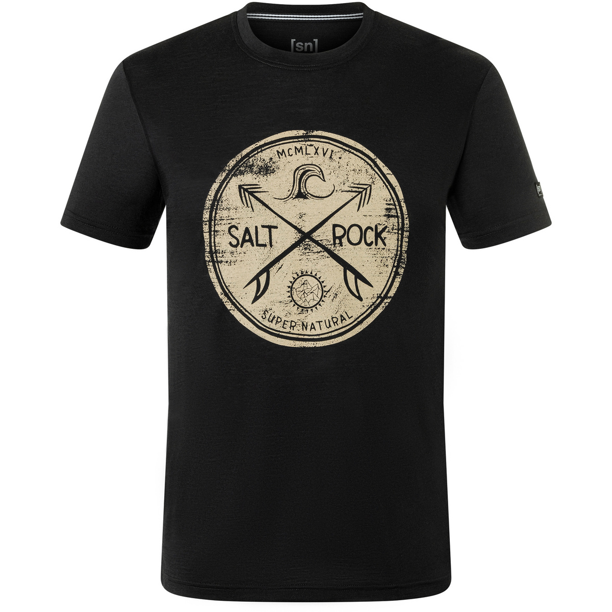 Super.Natural Herren Salt & Rock T-Shirt von Super.Natural