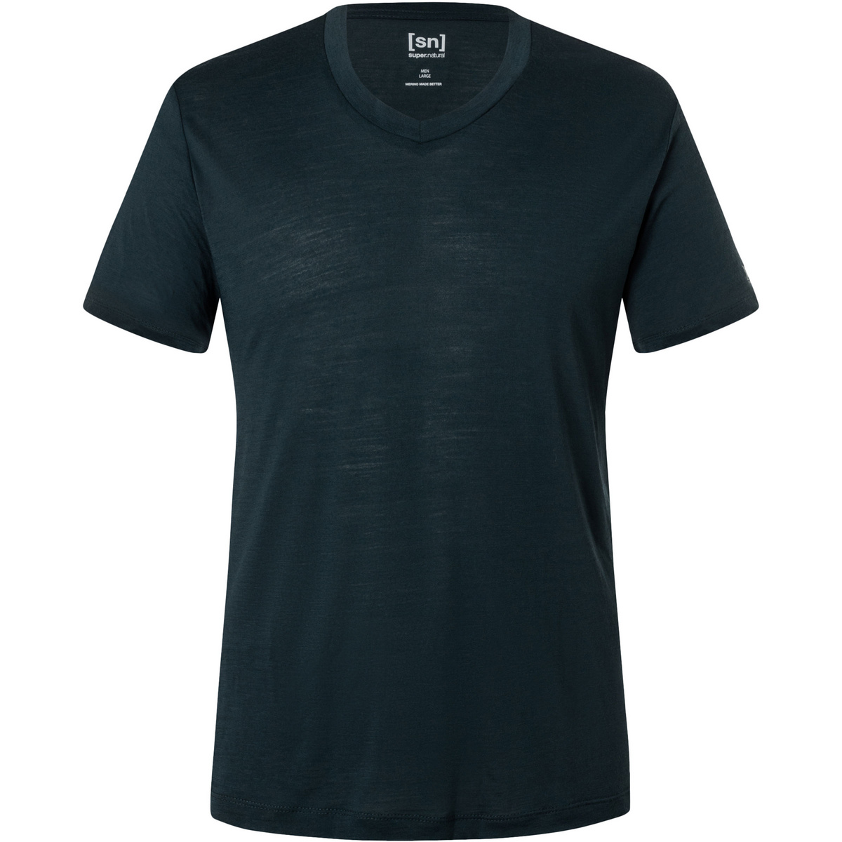 Super.Natural Herren Sierra140 V Neck T-Shirt von Super.Natural