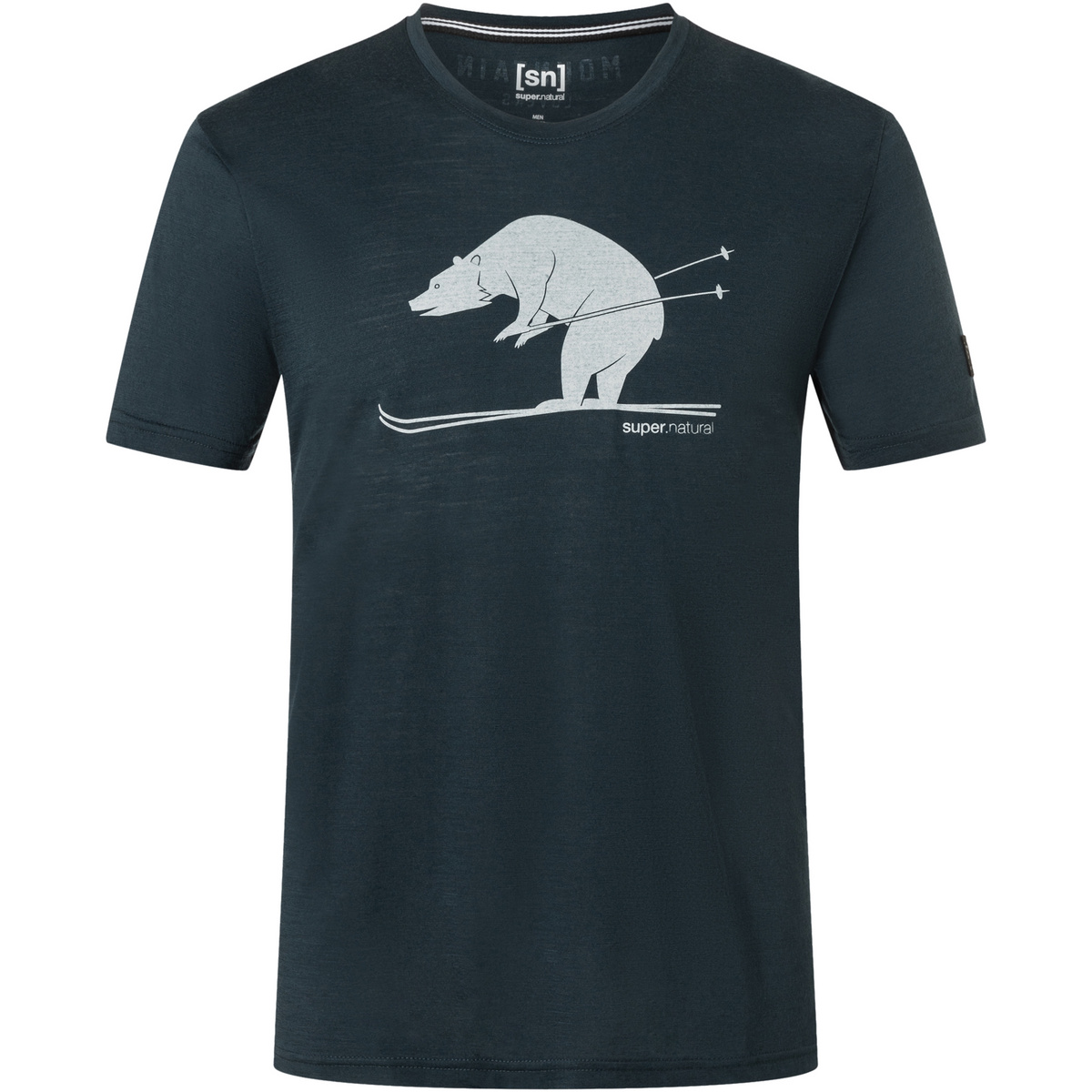 Super.Natural Herren Skiing Bear T-Shirt Super.Natural Herren Skiing Bear T-Shirt von Super.Natural