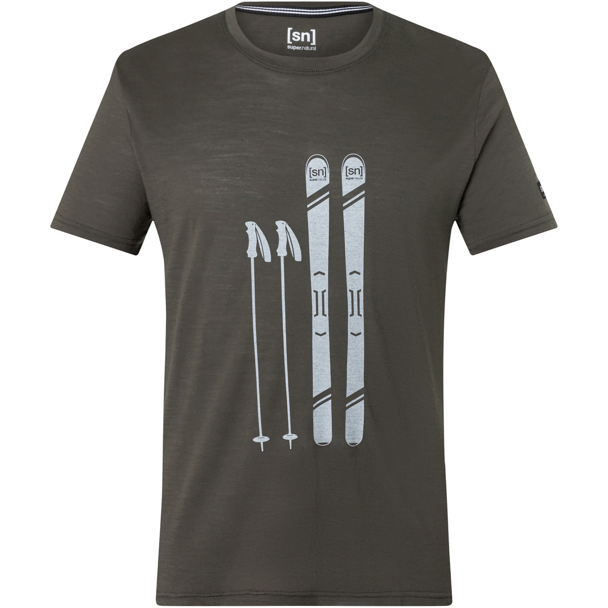 Super.Natural Herren Skiing Gear T-Shirt von Super.Natural