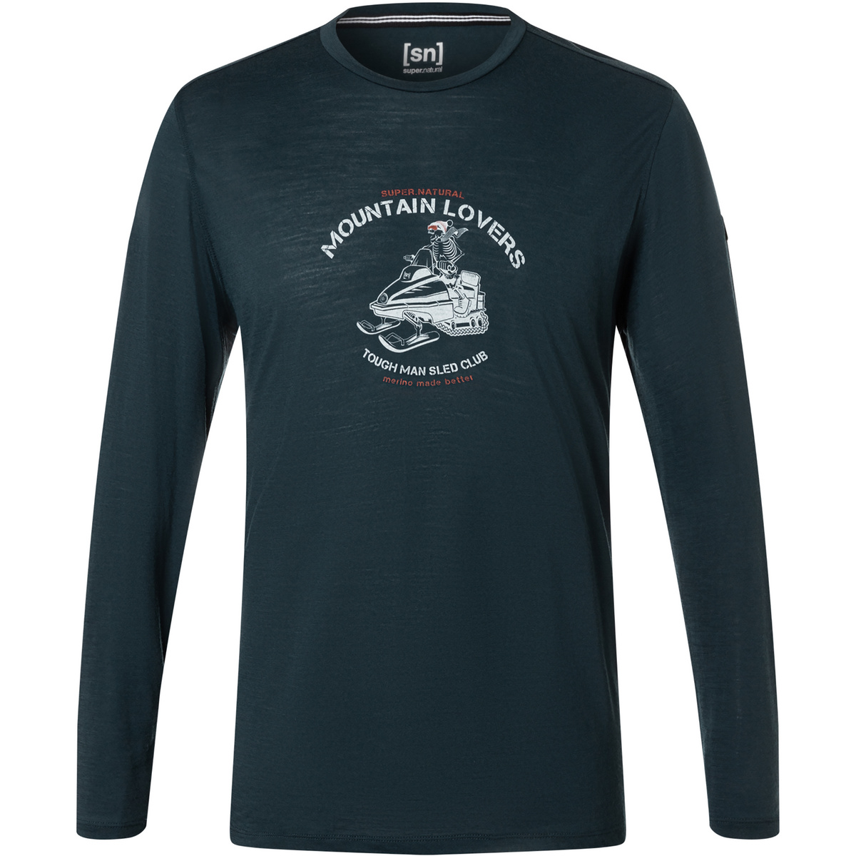 Super.Natural Herren Sled Club Longsleeve Super.Natural Herren Sled Club Longsleeve von Super.Natural