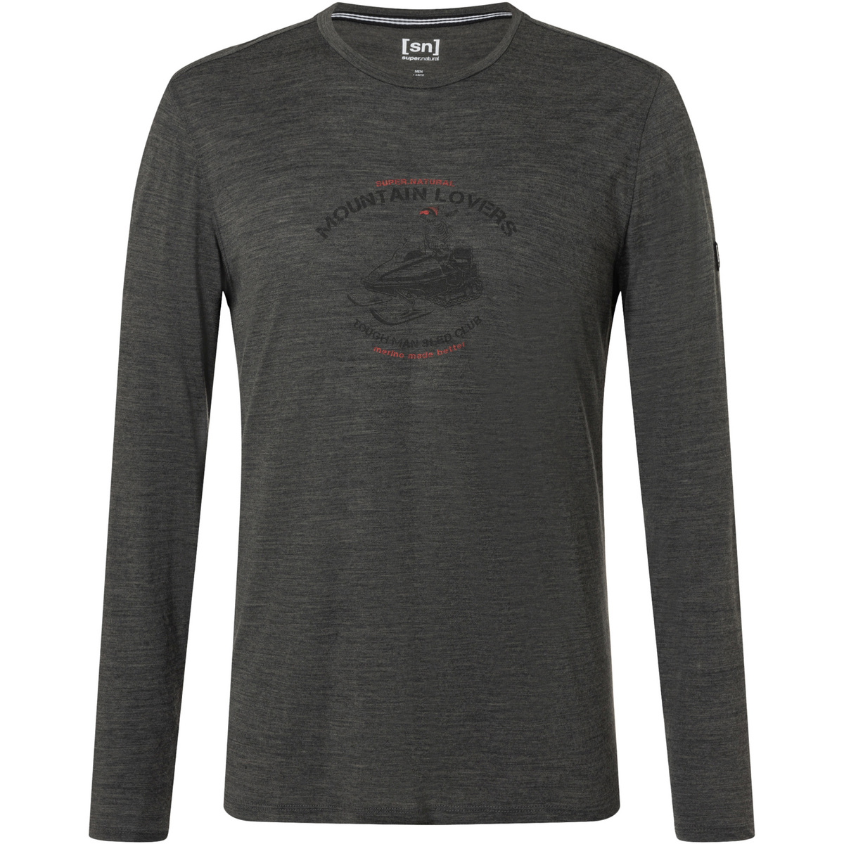 Super.Natural Herren Sled Club Longsleeve Super.Natural Herren Sled Club Longsleeve von Super.Natural