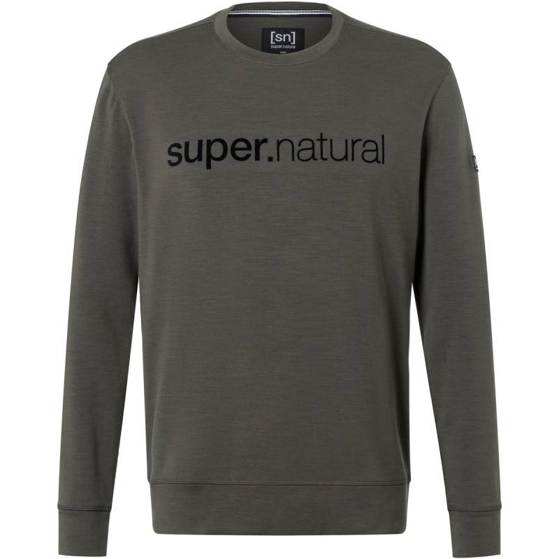 Super.Natural Herren Solution Crew Pullover von Super.Natural