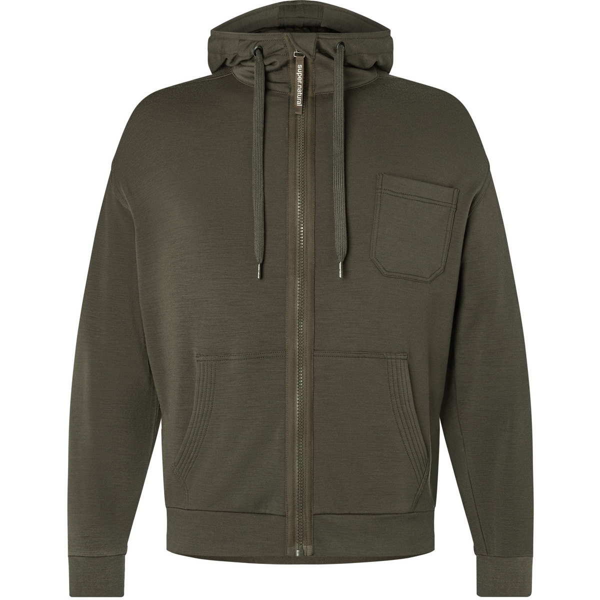 Super.Natural Herren Solution Hoodie Jacke von Super.Natural