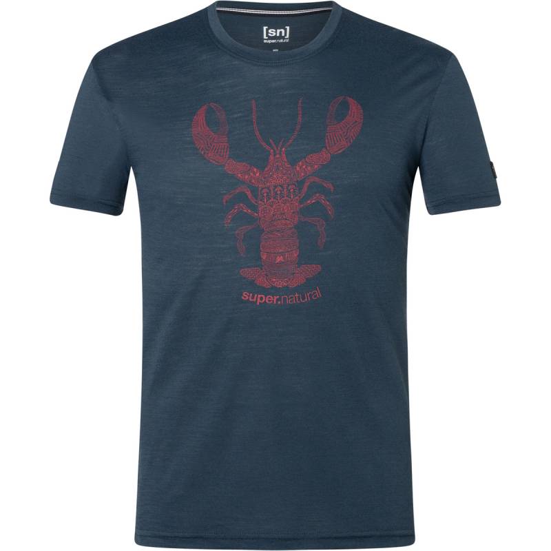 Super.Natural Herren Tattooed Lobster T-Shirt von Super.Natural