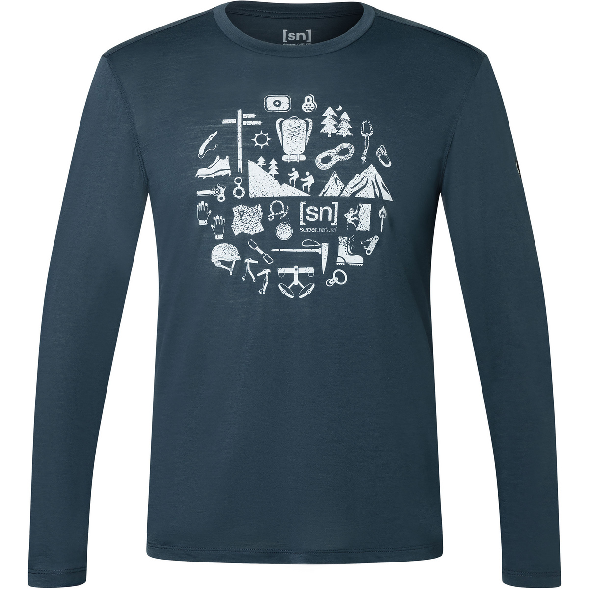 Super.Natural Herren Well Equipped Longsleeve Super.Natural Herren Well Equipped Longsleeve von Super.Natural