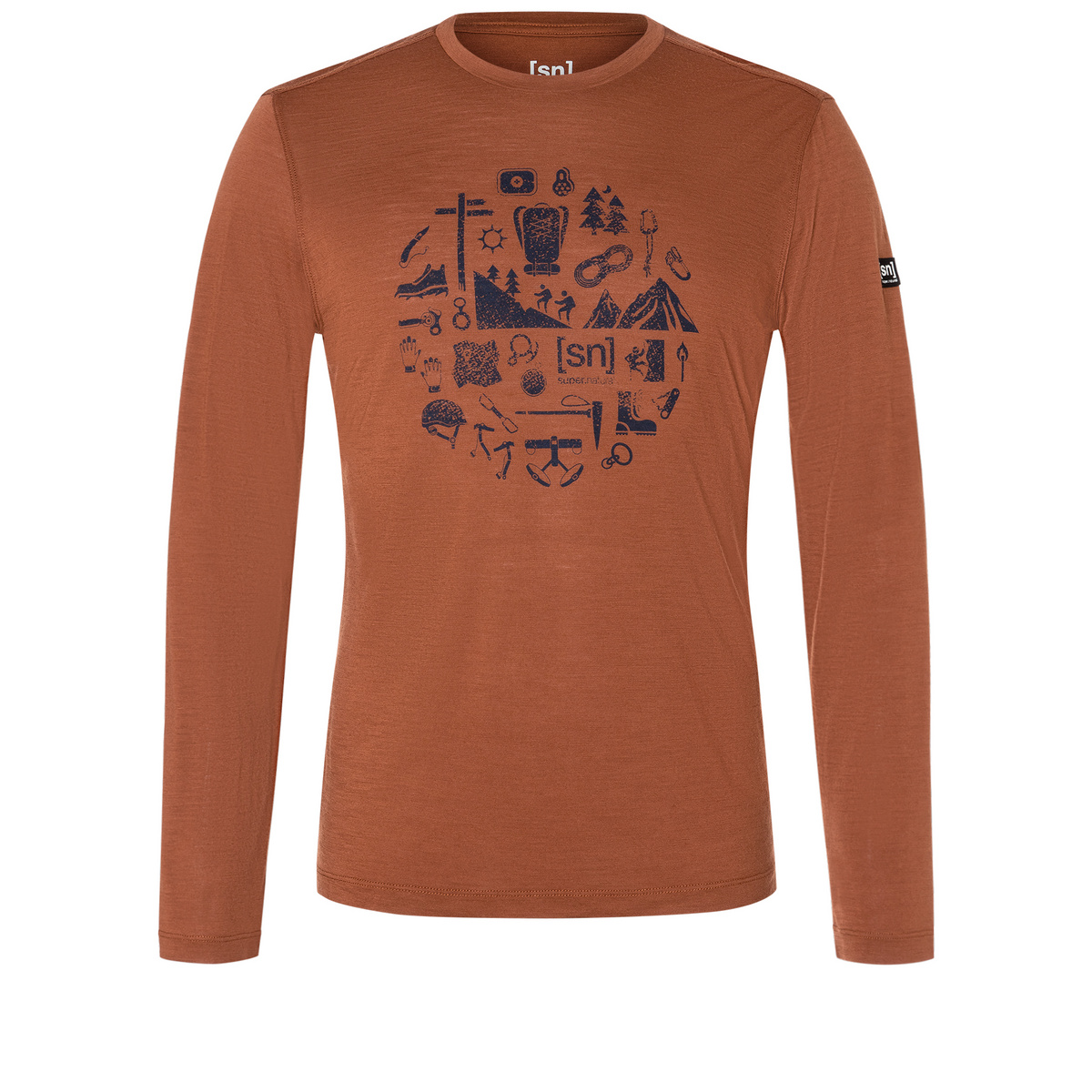Super.Natural Herren Well Equipped Longsleeve Super.Natural Herren Well Equipped Longsleeve von Super.Natural