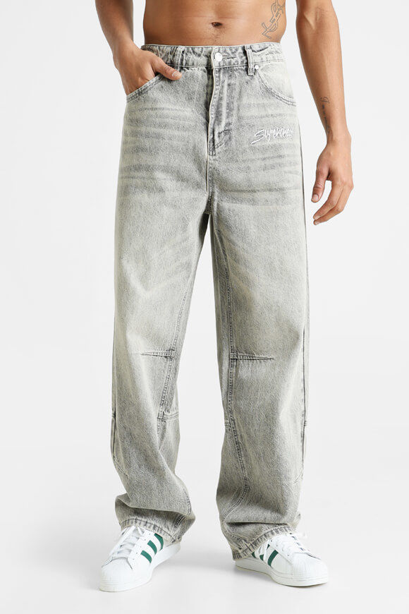 Supercrew Baggy Fit Jeans | Grau | Herren  | 28 von Supercrew