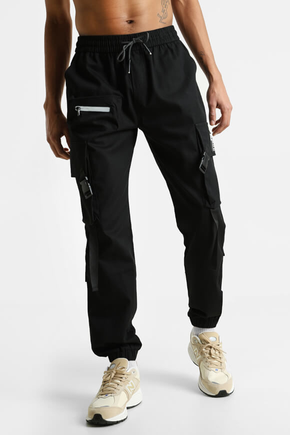 Supercrew Cargo Jogger Pant | Schwarz | Herren  | L von Supercrew