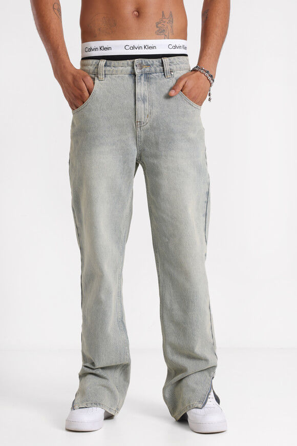 Supercrew Regular Fit Jeans | Hellblau Denim | Herren  | 28 von Supercrew