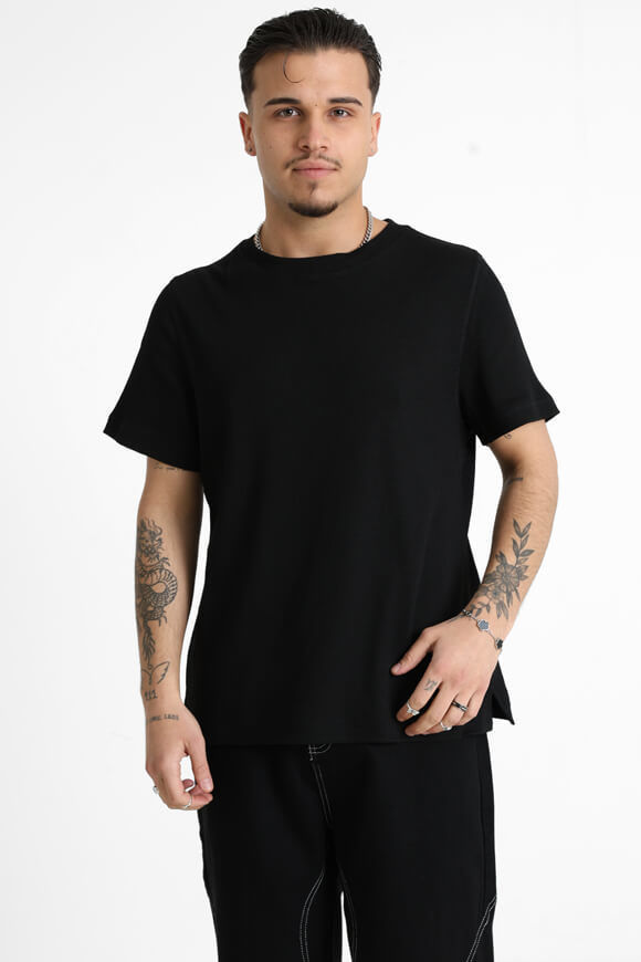 Supercrew Strukturiertes T-Shirt | Schwarz | Herren  | XS von Supercrew