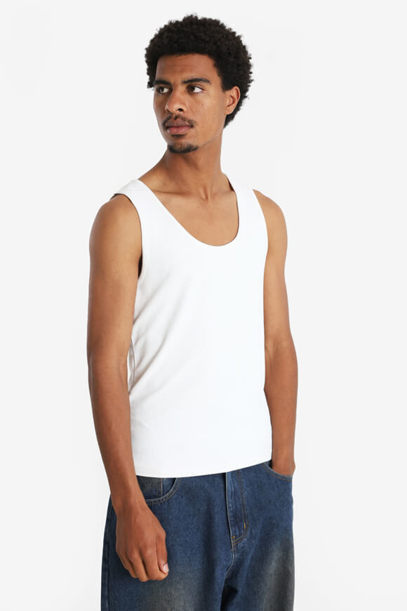 Supercrew Strukturiertes Tank Top | Offwhite | Herren  | XL von Supercrew