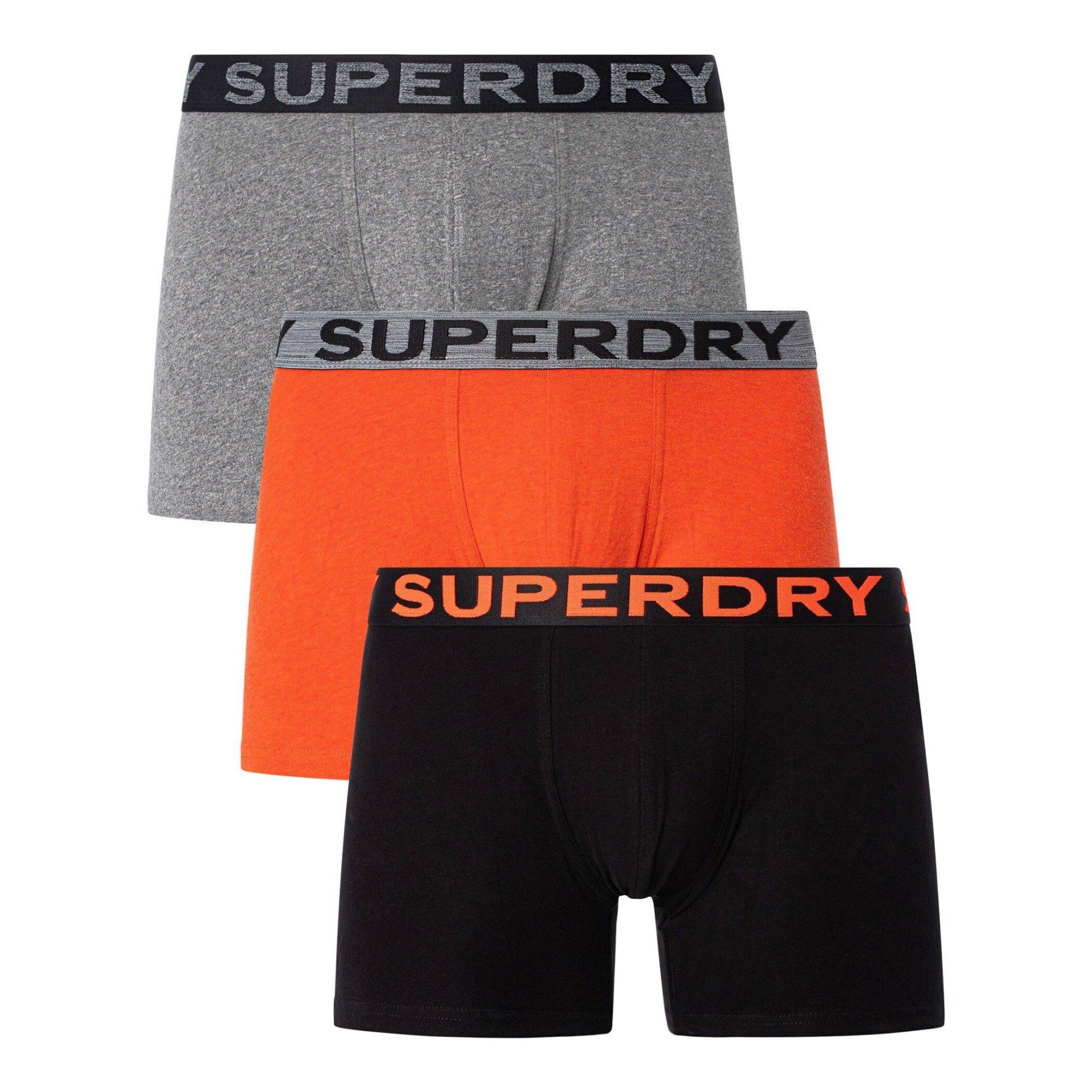 3er-set Boxershorts Aus Bio-baumwolle Boxer Herren  S von Superdry