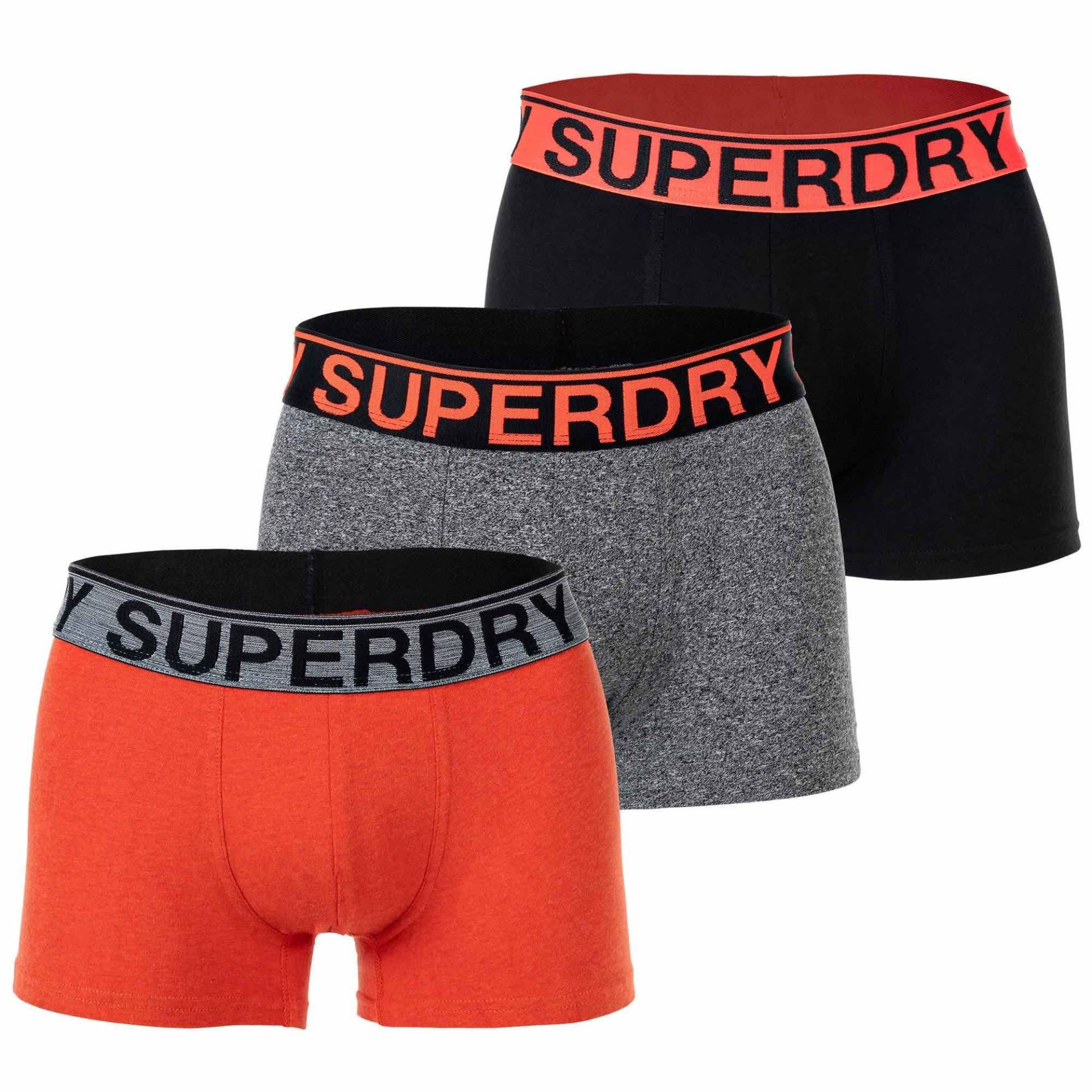 Boxershort Bequem Sitzend-trunk Triple Pack Herren  L von Superdry