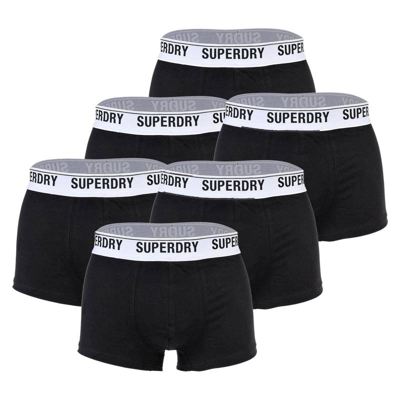 Boxershort Casual Bequem Sitzend Herren Schwarz Leicht XL von Superdry