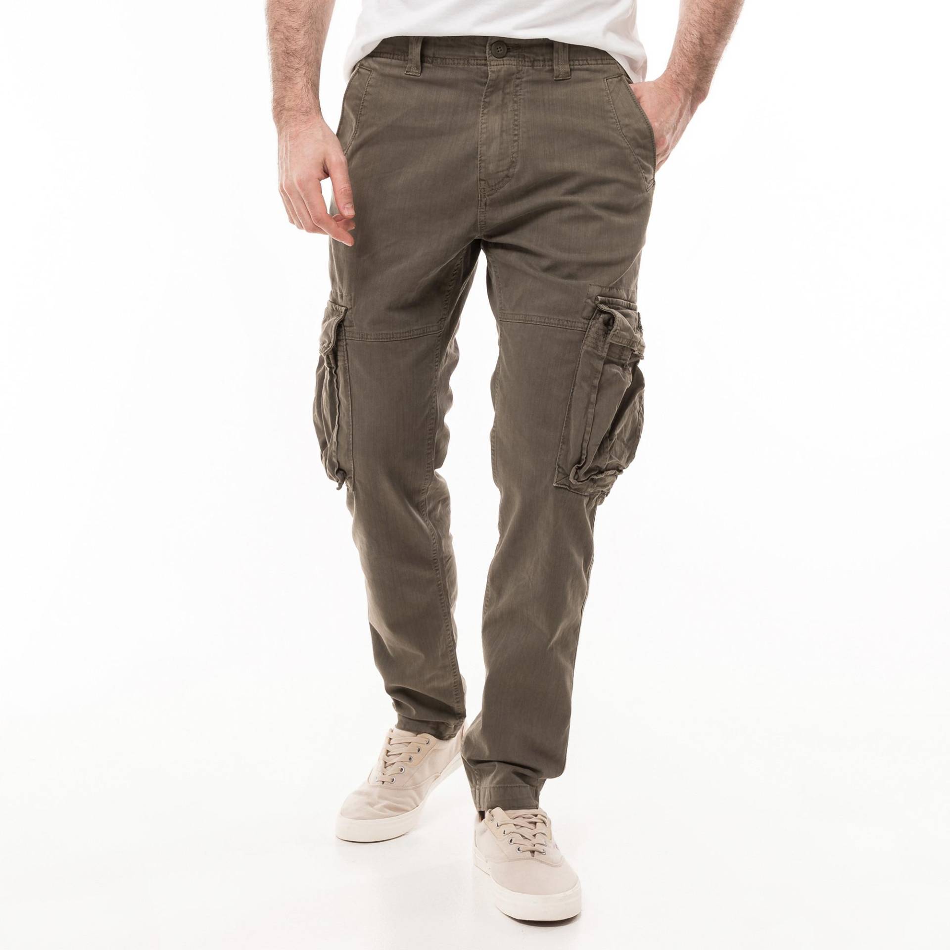 Cargohose, Slim Fit Herren Grün W30 von Superdry