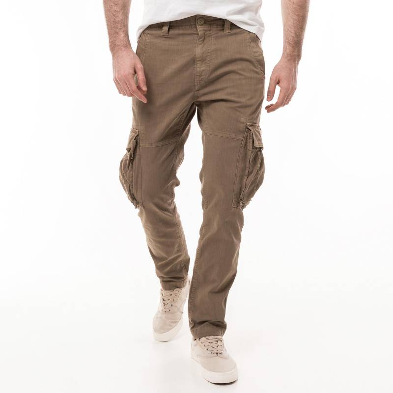 Cargohose, Slim Fit Herren Khaki W30 von Superdry