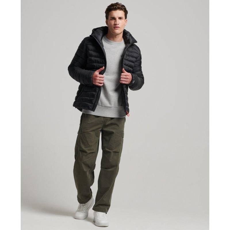 Daunenjacke Mit Kapuze Fuji Sport Herren  L von Superdry