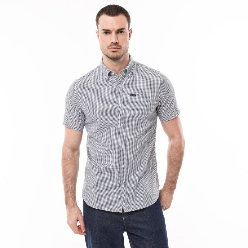 Hemd, Kurzarm Herren Marine M von Superdry