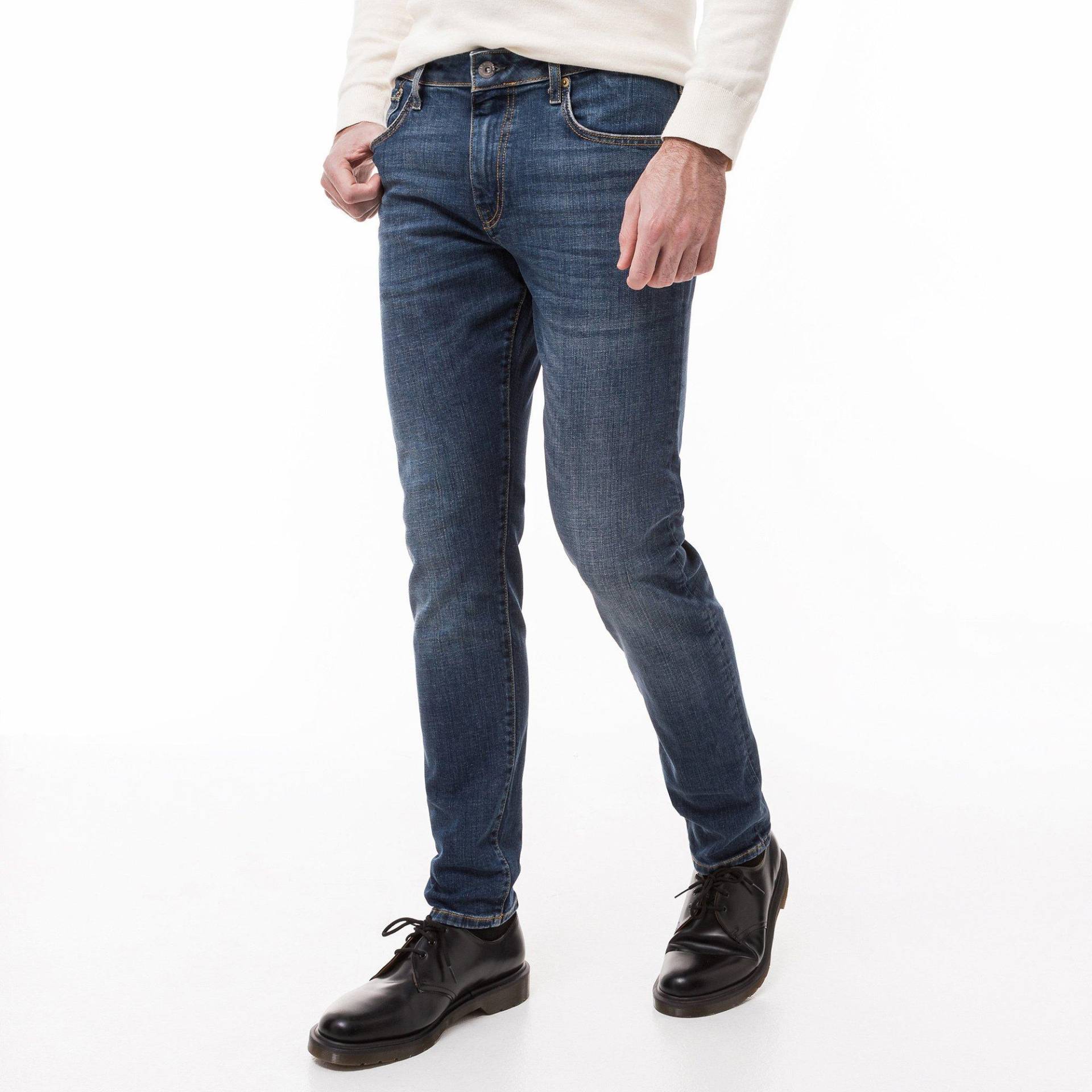 Jeans, Straight Leg Fit Herren Blau L32/W36 von Superdry