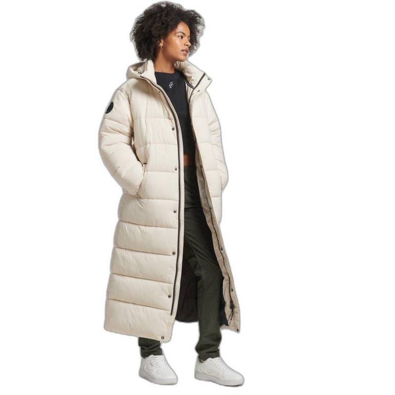 Lange Daunenjacke Daen Cocoon Damen  M von Superdry