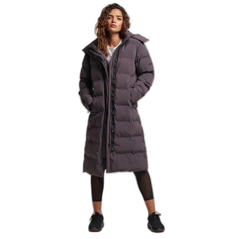 Lange Daunenjacke Frau Train Damen  M von Superdry