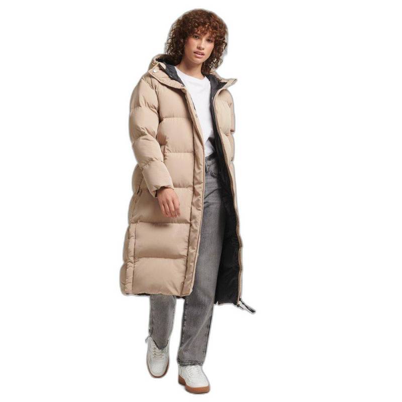 Lange Daunenjacke Mit Kapuze, Damen Damen  XL von Superdry