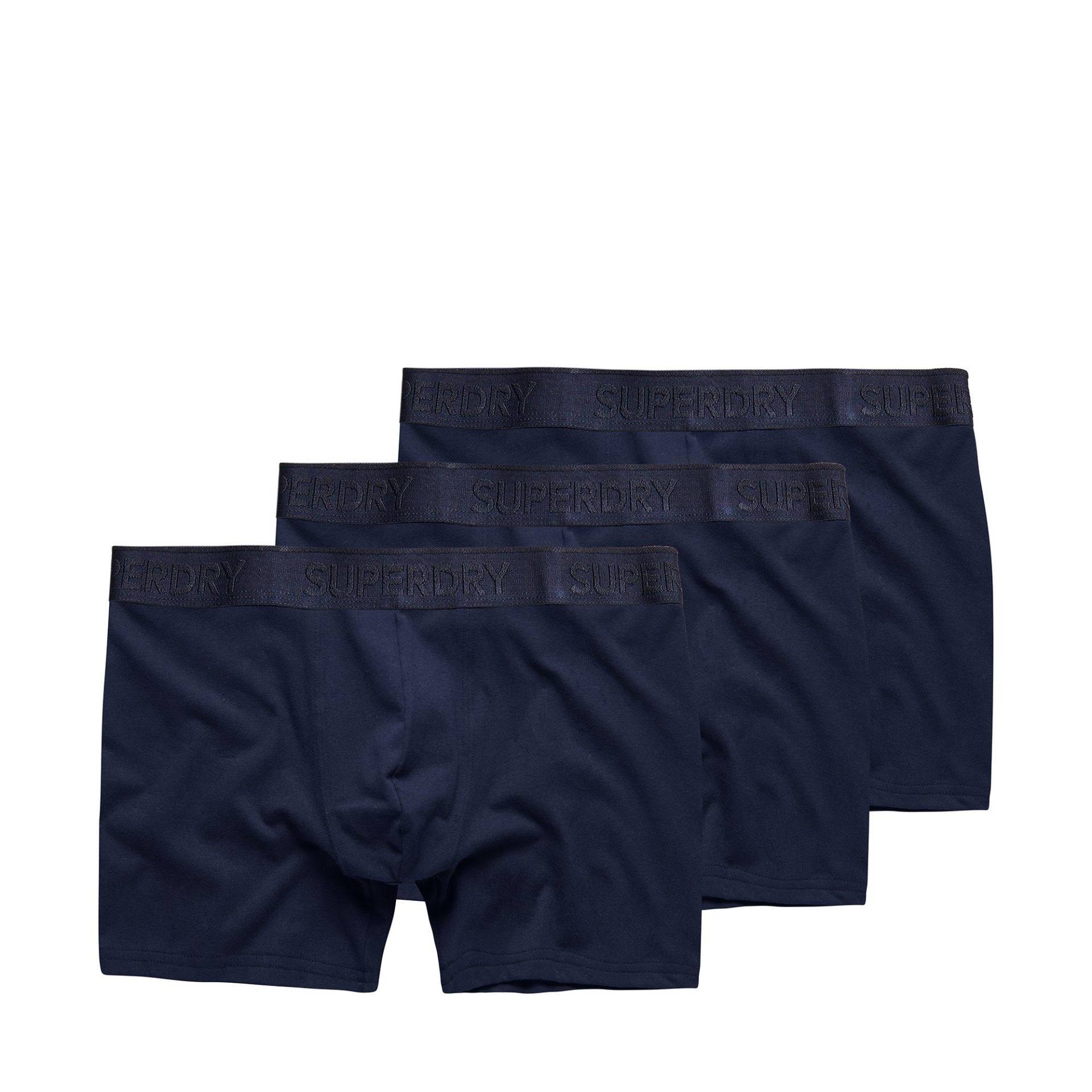 Triopack, Pantys Herren Marine XXL von Superdry