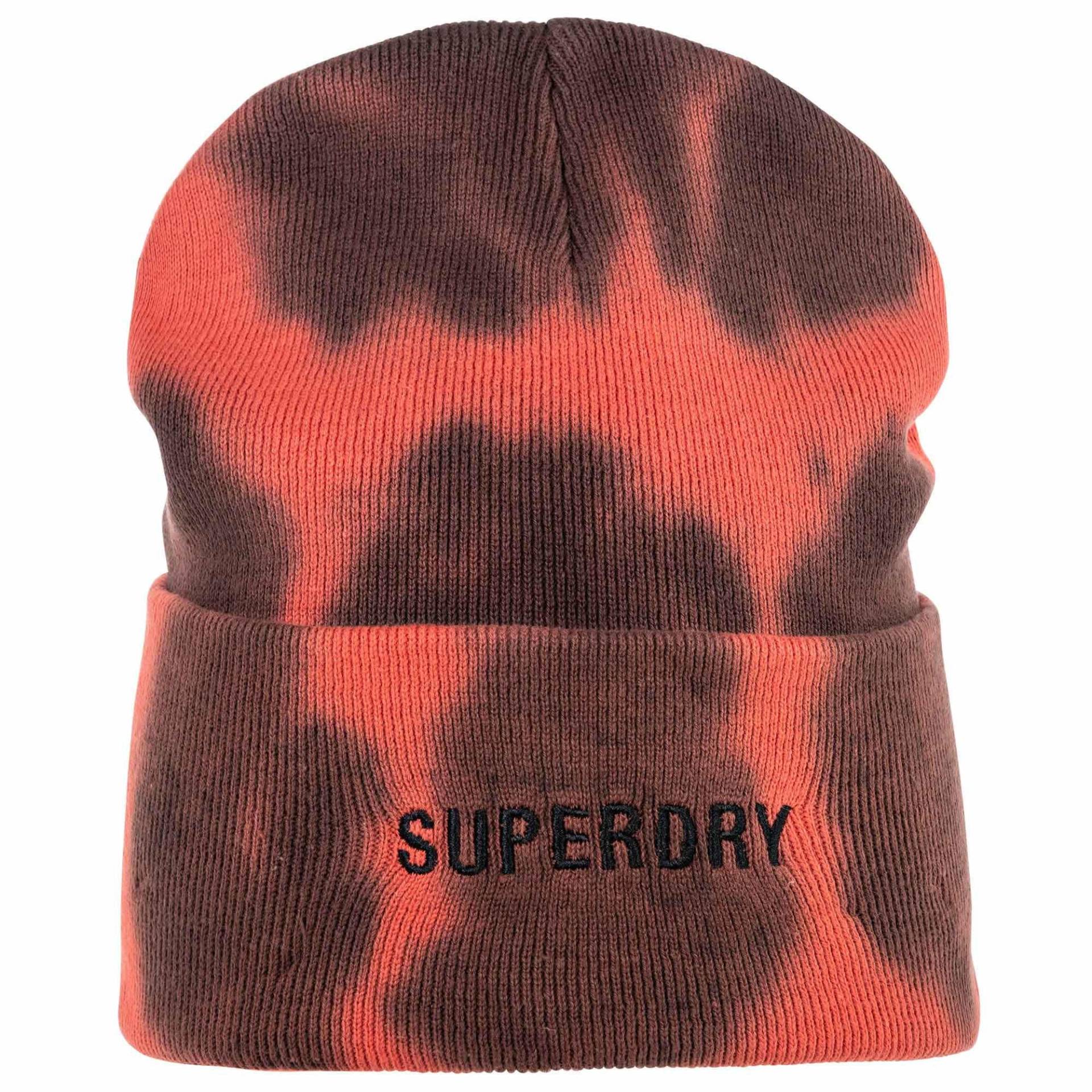 Mütze Bequem Sitzend-vintage Dyed Beanie Damen Rot ONE SIZE von Superdry