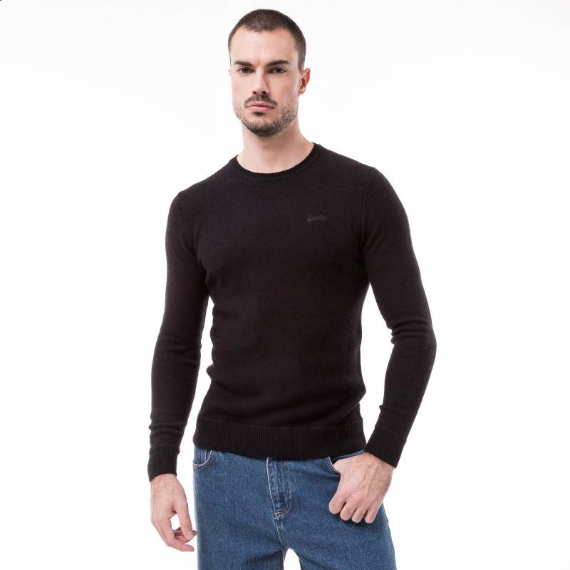 Pullover Herren Black L von Superdry