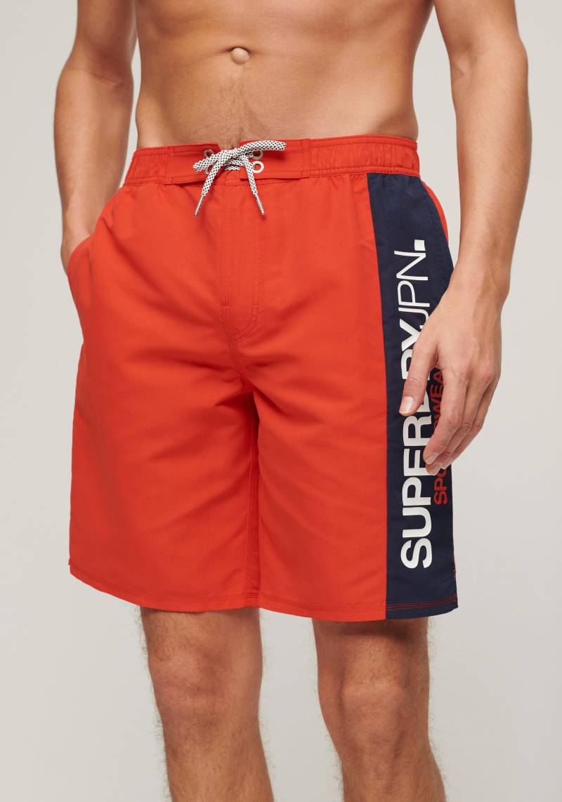 Superdry Badeshorts »SD-SPORTSWEAR LOGO 19" BOARDSHORT« von Superdry