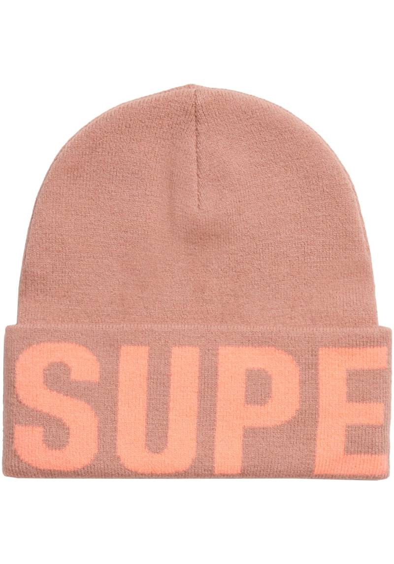 Superdry Beanie »BRANDED KNITTED BEANIE HAT« von Superdry